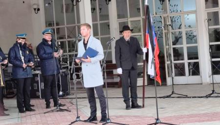 Žalna slovesnost -  recitator Žiga Kristjan Žigon